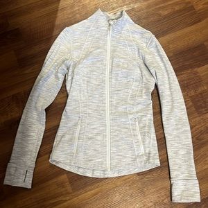 Never worn, Size 6, striped define jacket, rare, discontinued color